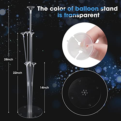 30 Pack Balloon Stand Kits for Birthday Party Decorations - Table Centerpieces