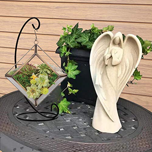 Christmas Ornament Display Stands 9in Pack of 10 Black Iron Hanging Racks for Holiday Decorations