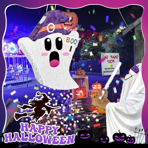 Halloween Ghost Piñata 17.7 x 13.7 x 3 Inch Spooky Party Decoration - Variation of THIS listing