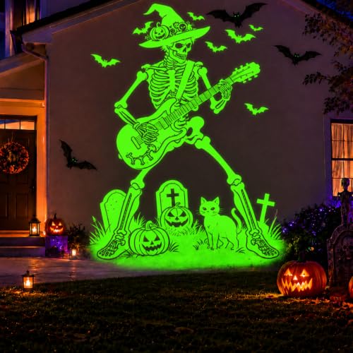 12 in 1 Halloween & Christmas Outdoor Projection Lights - 3D Dynamic Holiday Decorations
