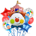 Clown Balloons Set for Carnival Circus Birthday Party Decorations - 10 pcs