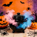 Halloween Gender Reveal Cauldron Centerpiece - Spooky Baby Shower Decor