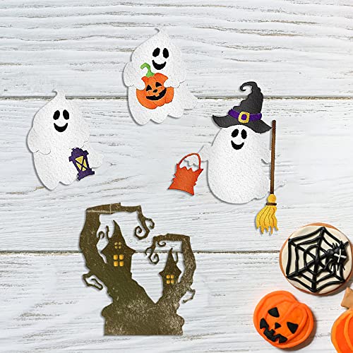 Halloween Die Cuts for Card Making and Scrapbooking - Castle & Ghost Designs