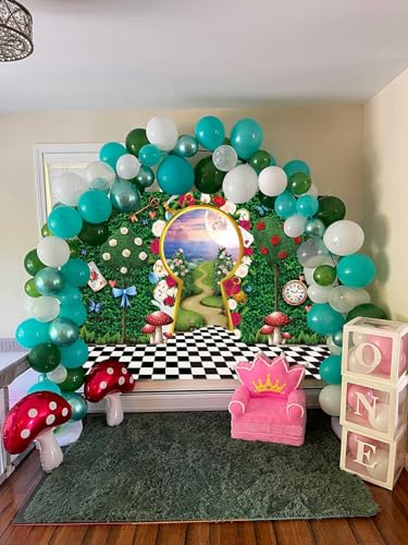 8x6FT Fairy Tale Castle Backdrop for Photography Kids Baby Shower Birthday Party Decorations