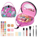 Hot Sugar Girls Makeup Kit - Rose Makeup Set with 24 Eyeshadows & Accessories