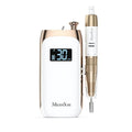 MelodySusie Entry-Level Clip-On Vintage-Style Nail Drill, SC320C 30000RPM Rechargeable E-File for All Manicure Shaping & Gel Removal, Perfect for Training, Nail Art Practice & Home Use