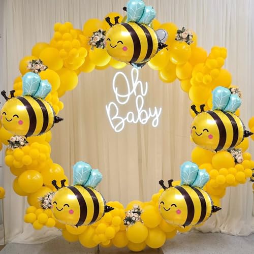 Honeybee Foil Balloon Set - 6 Pack 31 Inch Party Decorations