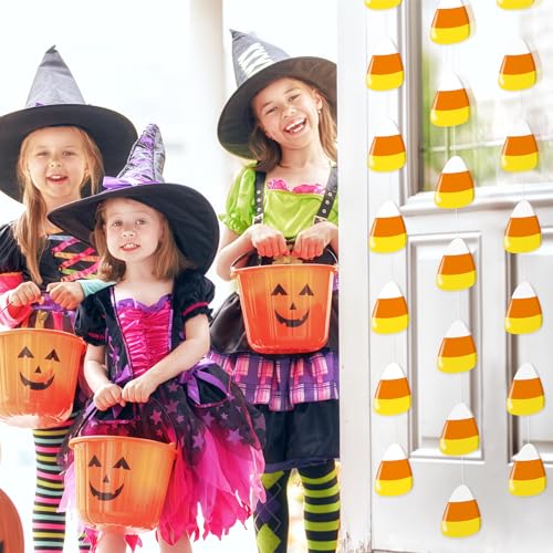 Halloween Candy Corn Banner Decorations Trick or Treat Garlands - Corn Variation