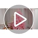 4FT Black Artificial Christmas Tree - Small Tabletop Holiday Decor - Senjie Variation