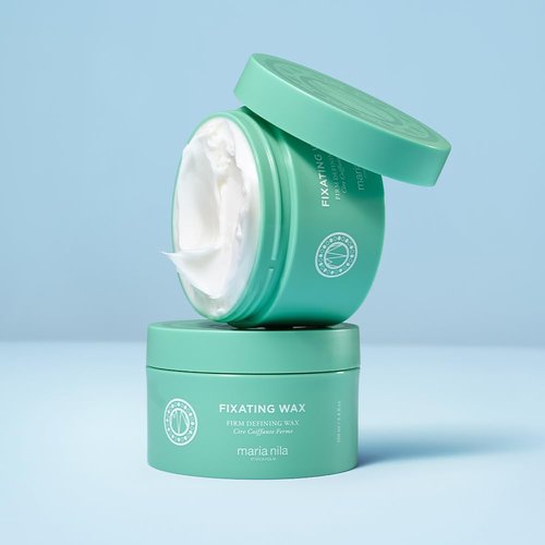 Maria Nila Fixating Wax, 100 ml, Hold 4/5, Low Shine and Matte Finish, Long-lasting Hold, For Shorter Hair Types, 100% Vegan