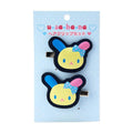 Sanrio 948870 Usahana Hair Clip Set (Heisei Character Ribbon)