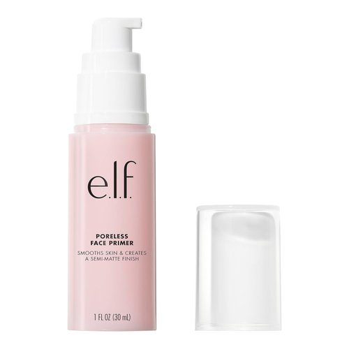 e.l.f. Poreless Face Primer - Silky, Lightweight Formula for Flawless Skin | Infused with Tea Tree & Vitamins A & E, 1.01 Fl Oz
