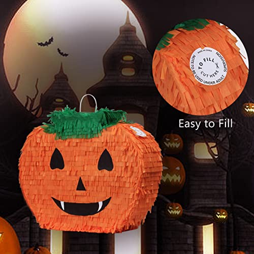 Halloween Pumpkin Pinata for Kids Party Decorations - 17x13x3.7 Inches - Pumpkin Variation