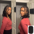 Style Icon 1 Bundle Afro Kinkys Bulk Human Hair (14", Natural Black) - Afro Twist Braids - Curly Extensions - Dreadlocks - Loc Braiding Hair