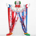 Halloween Creepy Clown Door Banner Set for Horror Party Decorations