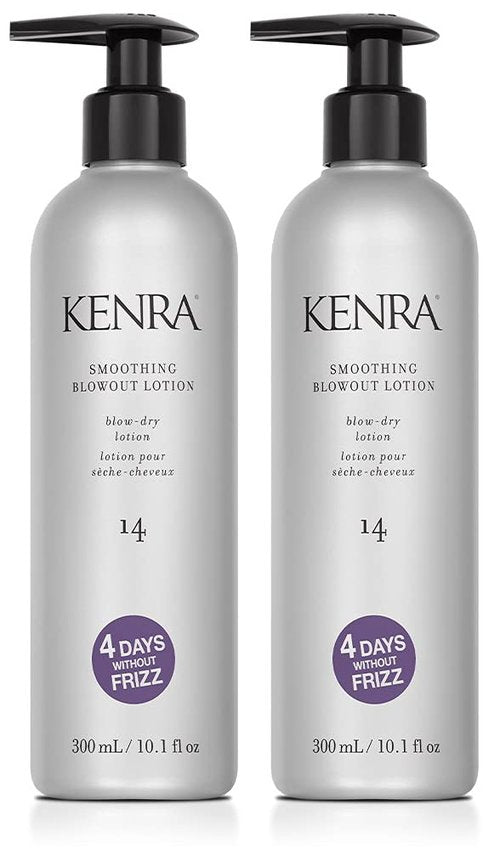 Kenra Professional Smoothing Blowout Lotion 14 | Ultra-Fine Blowout Spray | Medium To Coarse Hair | 10.1 fl. Oz (2-Pack)