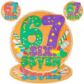 Viral Meme Drink Coasters Set of 2 - Six Seven Humor Silicone Protectors