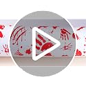 Large Halloween Inflatable Cooler Set - Spooky Blood Pattern, 52.76 x 25.2 Inches
