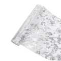 Silver Metallic Table Runner 11 Inch x 100 Feet - Silver Mesh Bridal & Party Decor - Variation: Silver / 1pc 100feet