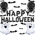 Halloween Balloons Set with Ghost and Spider Designs - 21 Pieces for Party Decorations