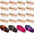 Halloween Coffin Box Set - 20 Wooden Coffin Storage & Decoration Boxes
