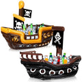 Inflatable Pirate Ship Drink Cooler - Stylish Style, Large Capacity Summer Party