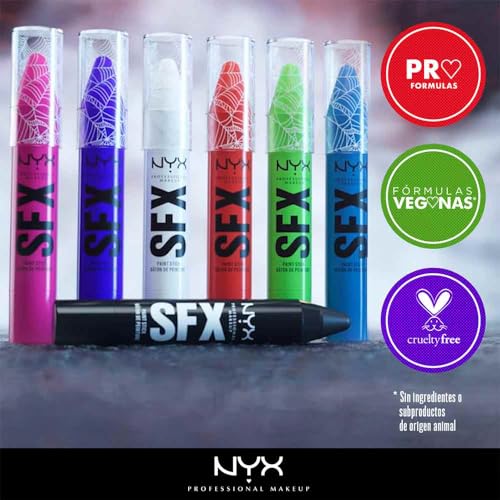 SFX Face & Body Paint Sticks White - High Coverage, Long-Lasting Makeup