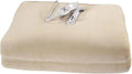 Master Massage Deluxe Fleece Massage Table Warmer - ETL Certified Heating Pad in Cream Color
