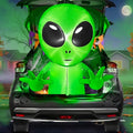 3 Ft Halloween Inflatable Alien Car Decoration for Trunk or Treat