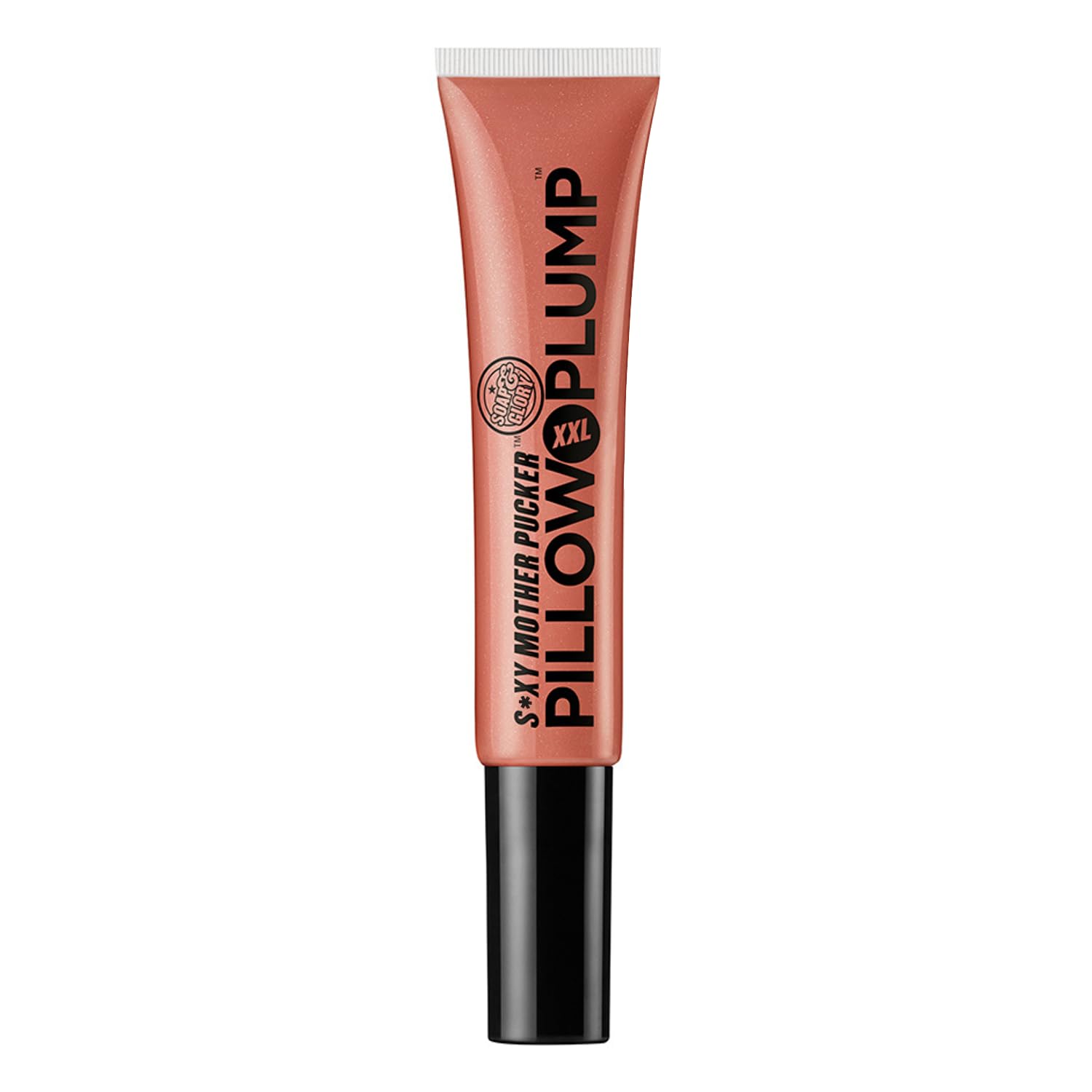 Soap & Glory Lip Gloss | XXL Pillow Plump for Hydrated, Volumized Lips - Vegan Chocolate Orange Scent (10ml)