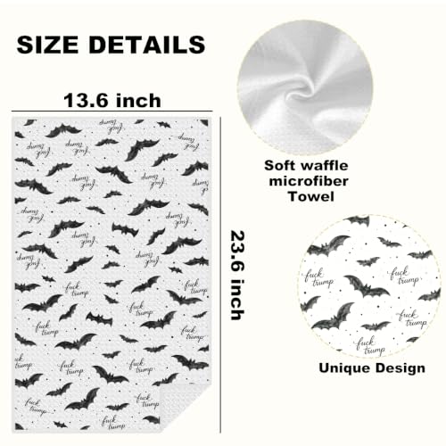 Spotted Bats Kitchen Towels - Funny Gifts for Women, Multi 1871