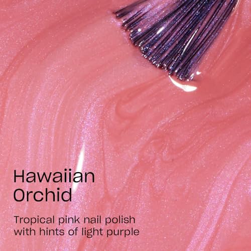 OPI Nail Lacquer - Hawaiian Orchid, Long-Lasting Creme, Shimmer & Glitter