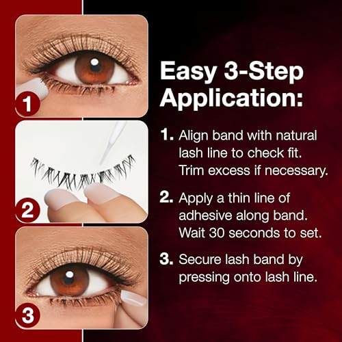 Ardell Wispies False Eyelashes - Black, 1 Pair