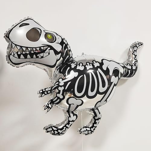 Halloween Skeleton Dinosaur Balloon Kit - 15PCS Party Decorations for Kids & Halloween