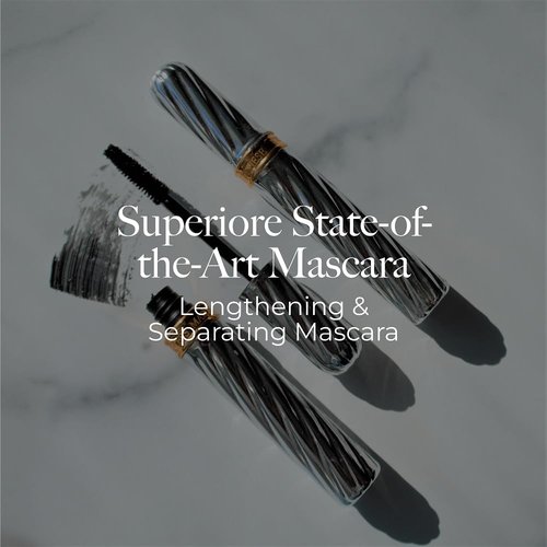 Borghese Superiore Mascara - Thickening, Conditioning & Lengthening Formula | Smudge-Free, Black