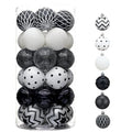 Valery Madelyn 30pcs Christmas Tree Ornaments Set 2 Inch - Modern Holiday Decor