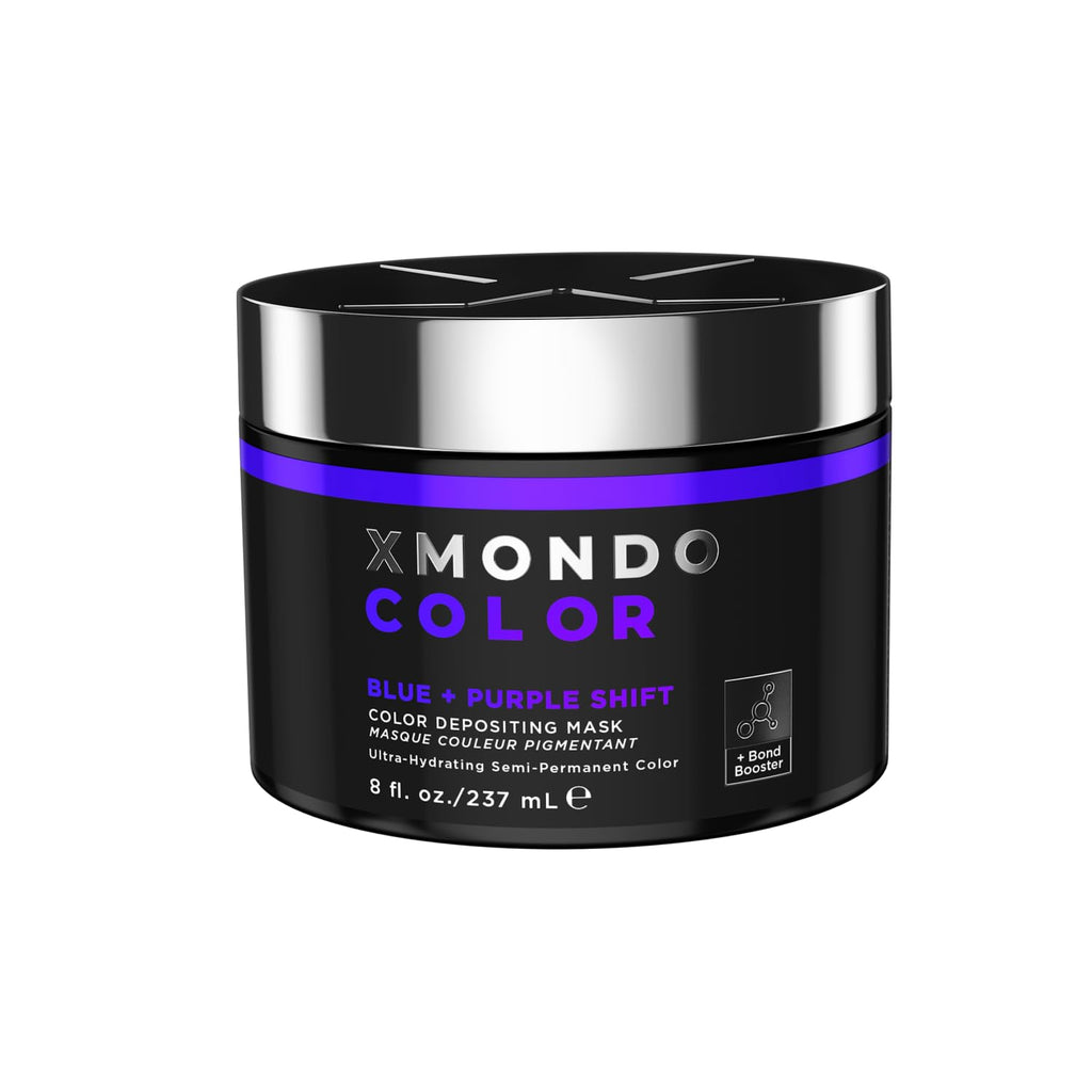 XMONDO Color Blue & Purple Shade Shift - Bond Booster & Hyaluronic Acid Hair Dye, 8 oz