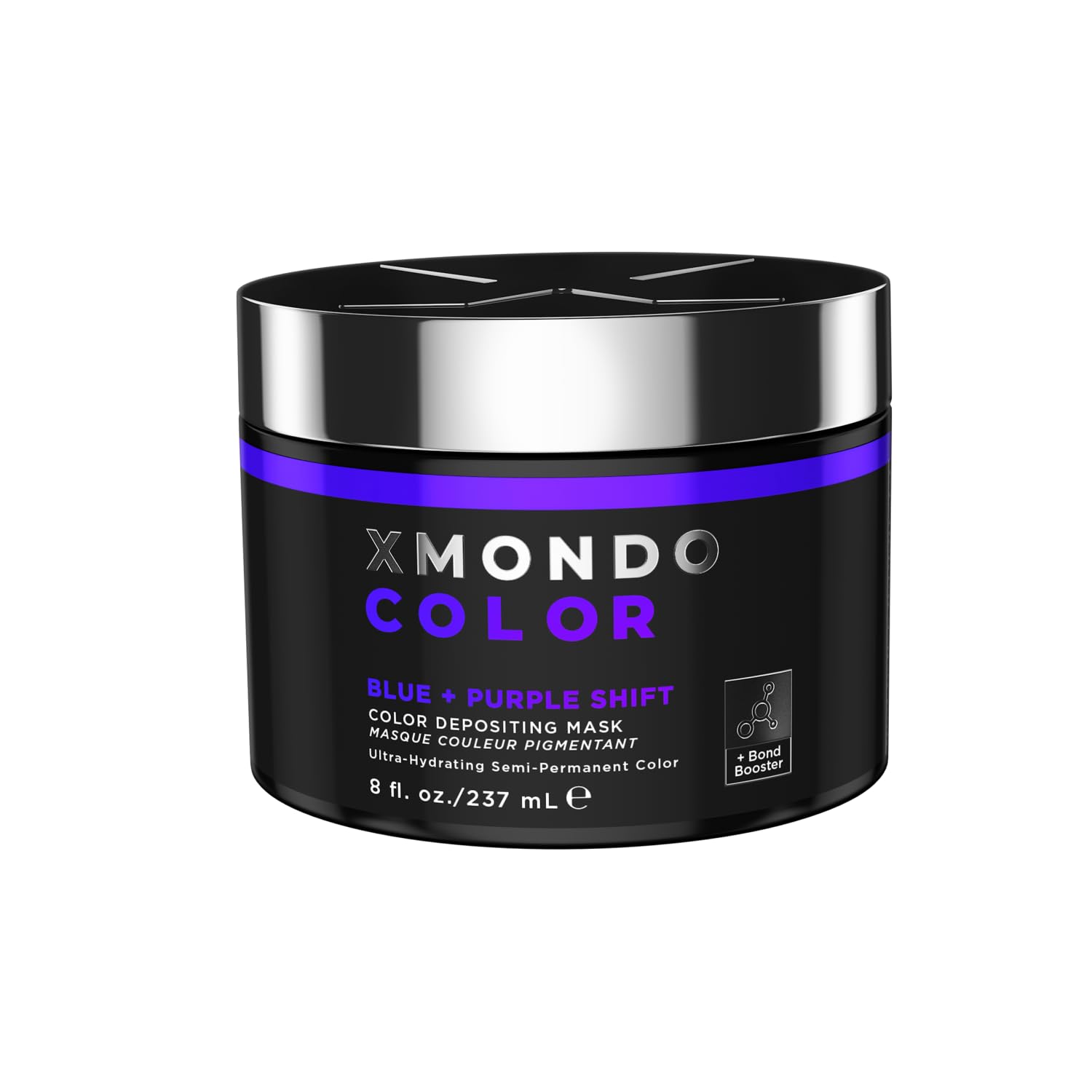 XMONDO Color Blue & Purple Shade Shift - Bond Booster & Hyaluronic Acid Hair Dye, 8 oz