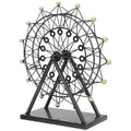 Retro Ferris Wheel Desk Decor - Iron Craft Table Ornament for Home & Office