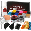 Halloween Special Effects Makeup Kit with Face Body Paint Fake Blood Scar Wax & Tools