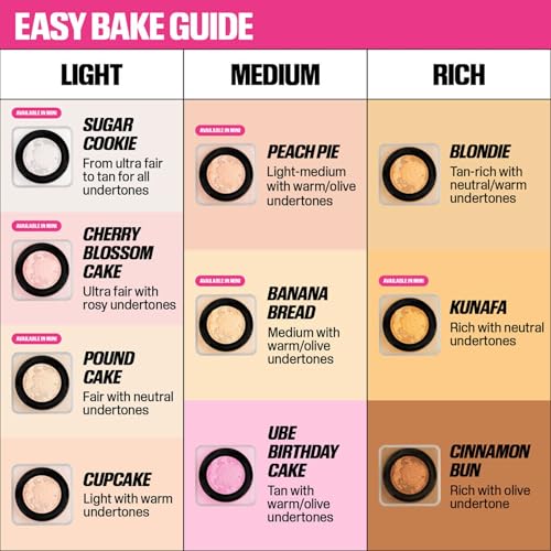 Huda Beauty Baby Bake Mini Loose Setting Powder - Pound Cake 6g