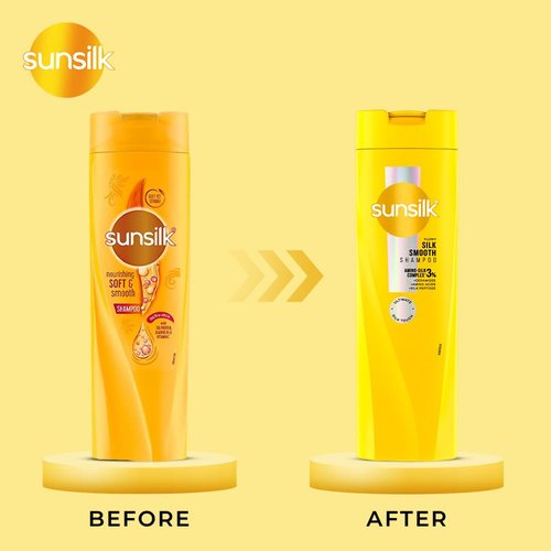 Sunsilk Nourishing Soft & Smooth Shampoo - 180ml | Achieve Silky, Manageable Hair