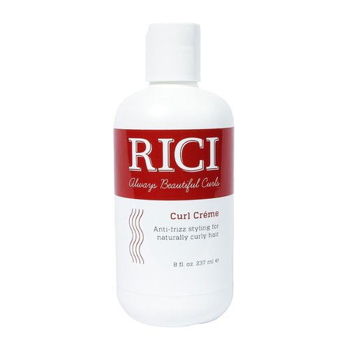 RICI Curl Creme - Anti-Frizz Styling Cream for Curly Hair | 8 Fl Oz Bottle