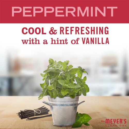 Mrs. MEYER'S CLEAN DAY Peppermint Liquid Hand Soap Peppermint, 12.5 oz. (Pack of 4)