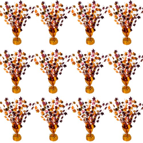 Fall Maple Leaves Table Centerpiece Autumn Party Decoration Set