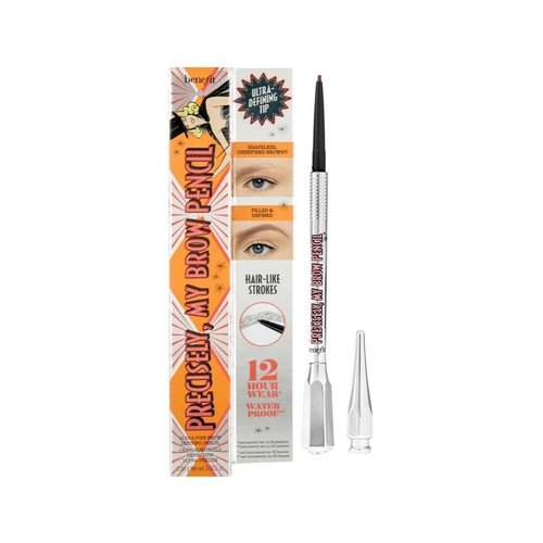 Benefit Precisely My Brow Pencil - Ultra-Fine Brow Defining Pencil, 0.002 Oz | Warm Medium Brown