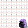 120 Pcs 1.18 Inch Iridescent Plastic Halloween Balls for DIY Decor - Rainbow Ornaments