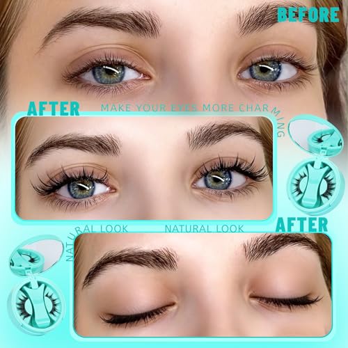 Veleasha Magnetic Magnetic Eyelashes with Applicator - Lovely Variation