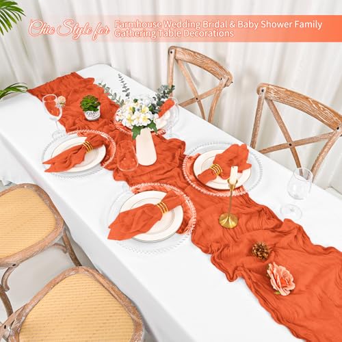 Orange Cloth Napkins Set of 100 20x20 Inches Elegant Party Tableware
