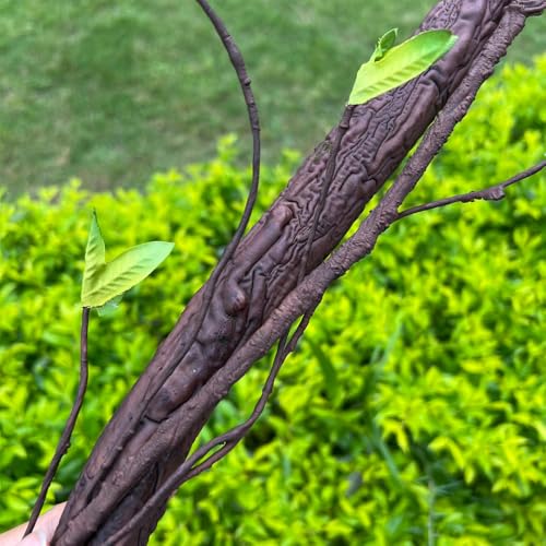 Flexible Artificial Tree Twigs and Vine Branches - 6.3Ft for Home Decor